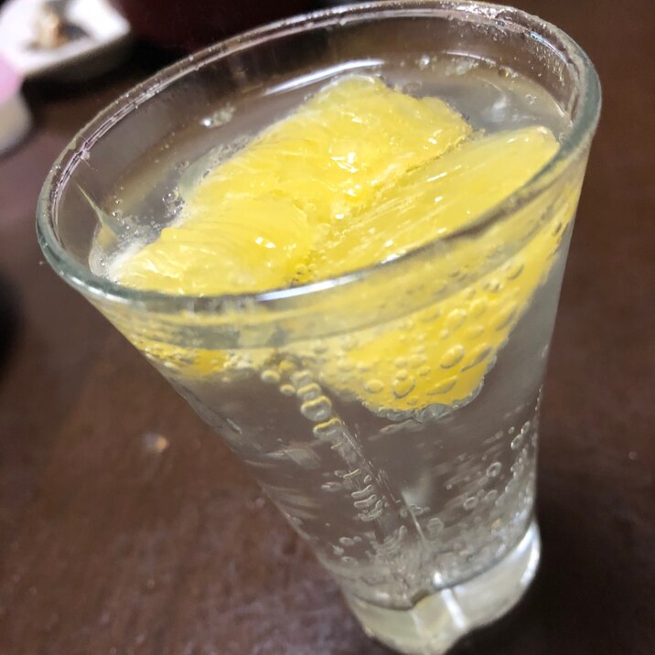 オレンジ炭酸